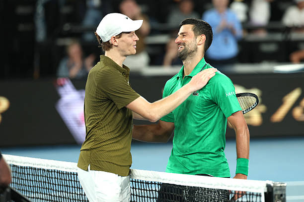 Sinner, dominatore e Djokovic opposizione. Foto: gettyimages