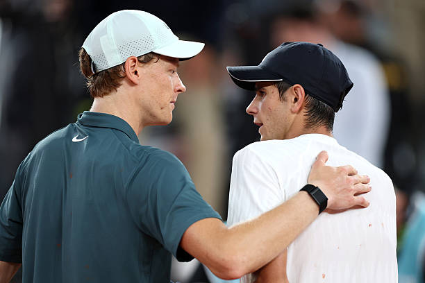Sinner y Jódar, Roland Garros 2026. Foto: gettyimages