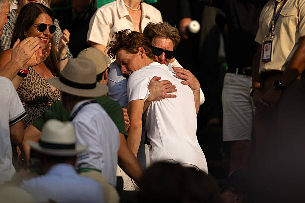 Sinner, importance of his family. Photo: gettyimages