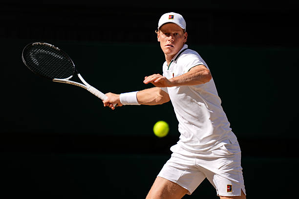 Sinner, imperturbable en Wimbledon 2026. Foto: gettyimagess