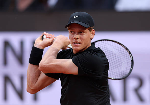 Jannik Sinner, presión competitiva en Roma. Foto: gettyimages