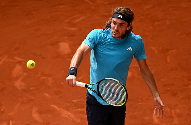 Stefanos Tsitsipas, defects. Photo: gettyimages