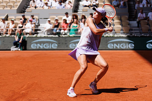 Swiatek, heat at Roland Garros 2026. Photo: gettyimages
