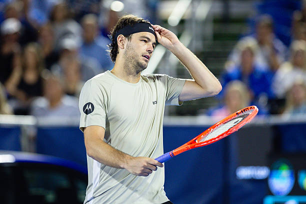 Taylor Fritz, analytical. Photo: gettyimages