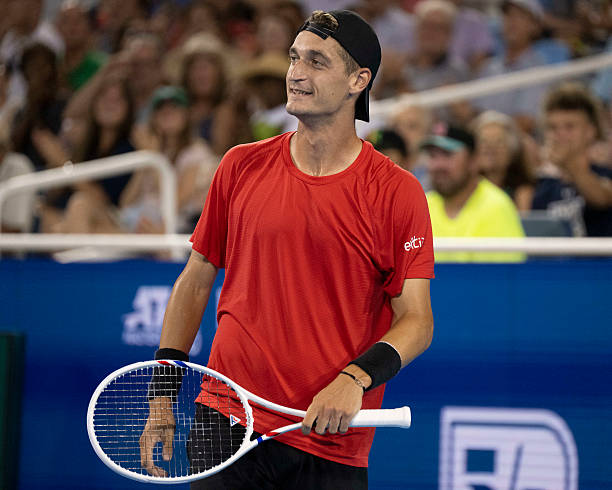 Terence Atmane en el ATP Cincinnati 2025