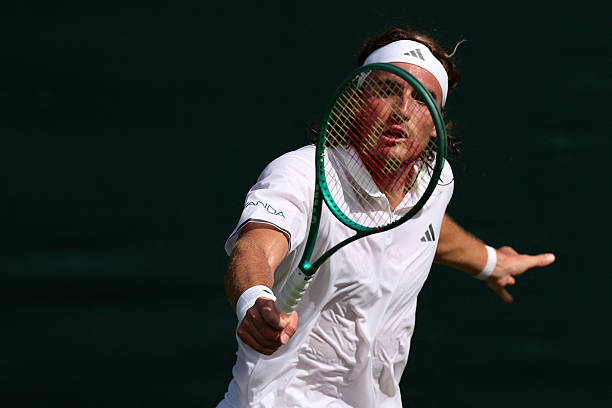 Stefanos Tsitsipas, buen inicio en Wimbledon 2026. Foto: gettyimages