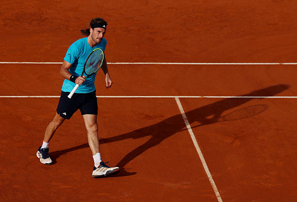 Stefanos Tsitsipas, en Roland Garros 2026. Foto: gettyimages