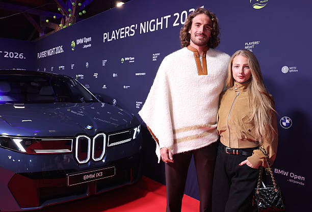 Nueva novia de Tsitsipas. Foto: gettyimages