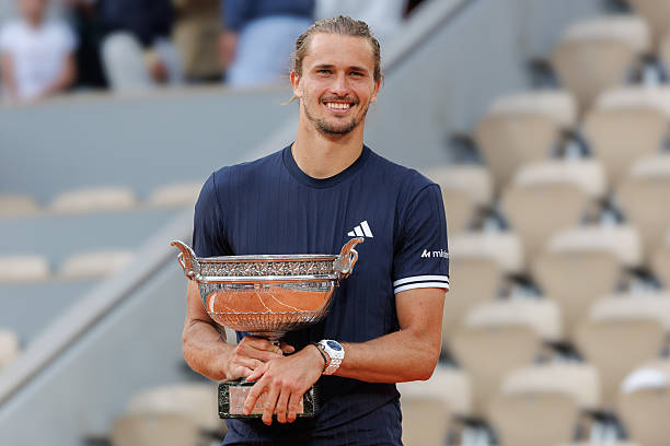 Zverev, cuarto en un ranking brutal. Fuente: Getty