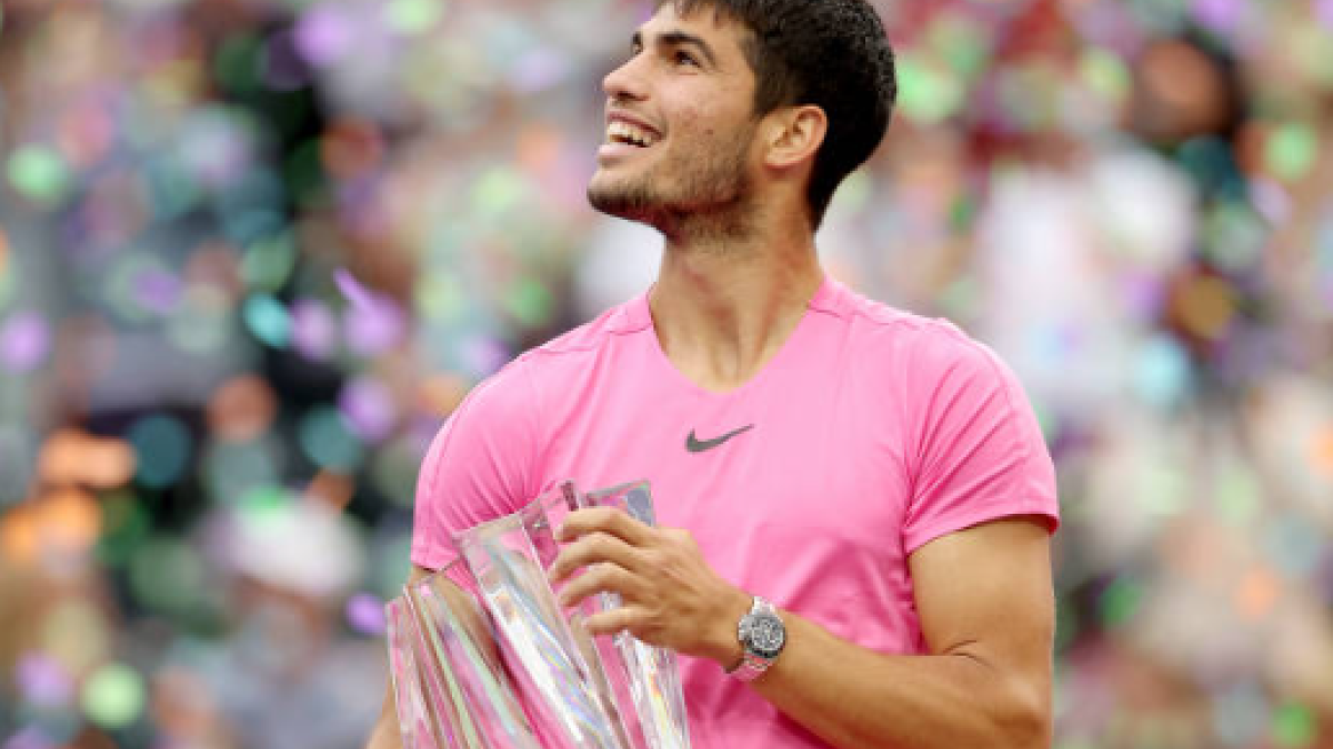 Carlos Alcaraz. Fuente: Getty
