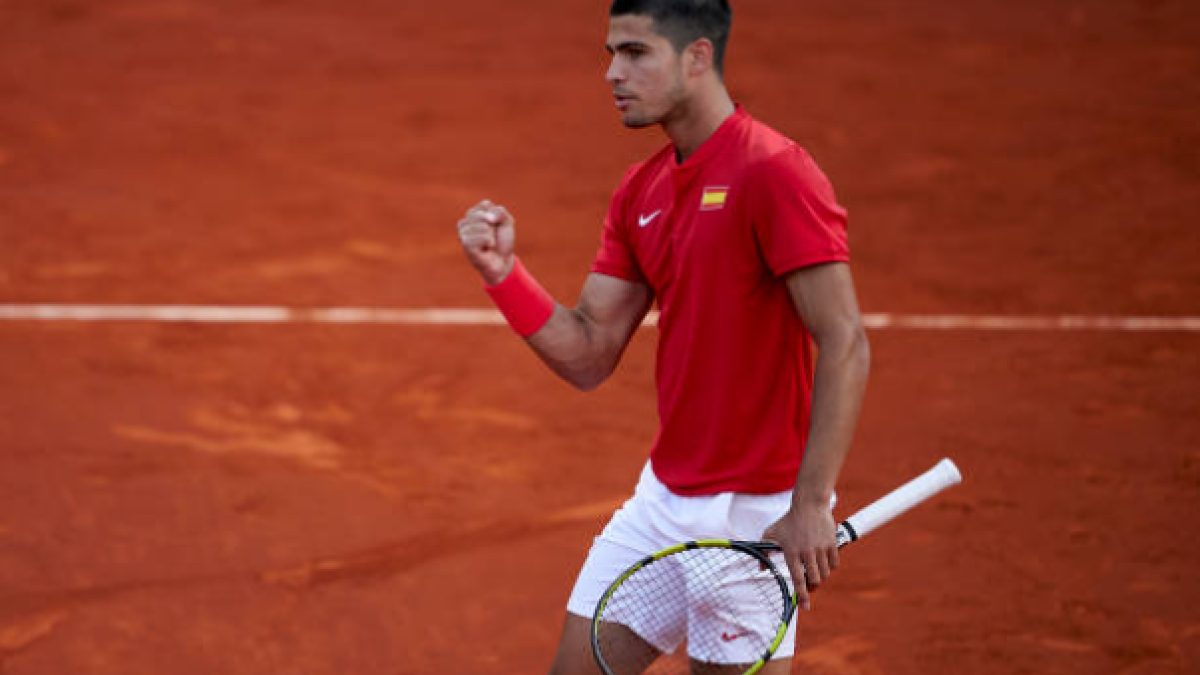 Carlos Alcaraz. Fuente: Getty