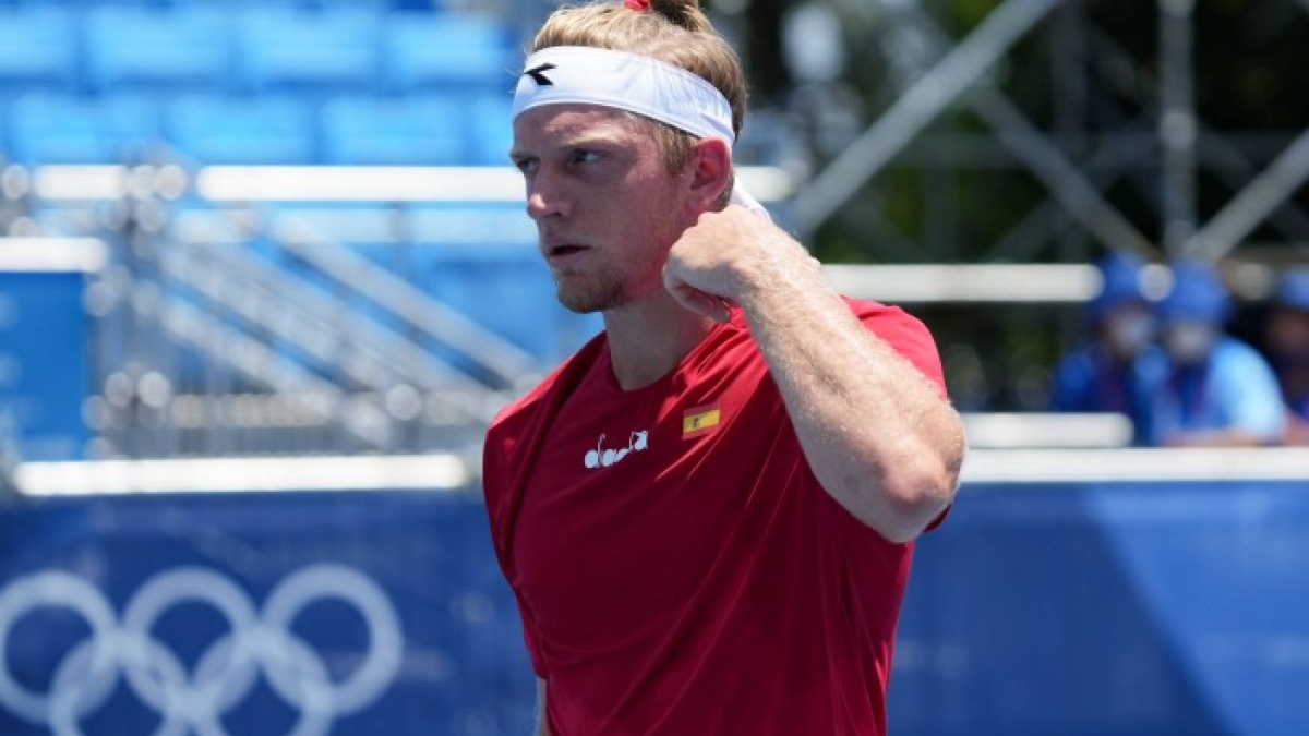 Davidovich quiere dar la campanada ante Nole. Foto: Tenis Olímpico