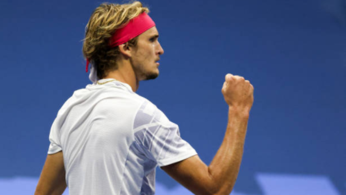 Alexander Zverev gana a Pablo Carreño en US Open 2020. Foto: gettyimages