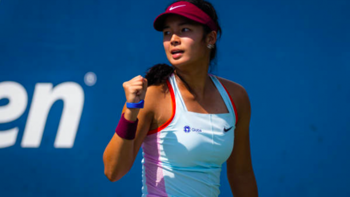 Alexandra Eala, la promesa del tenis filipino. Foto: Getty