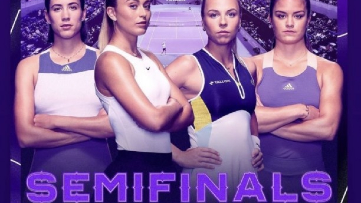 Las cuatro semifinalistas de las WTA Finals 2021. Fuente: WTA