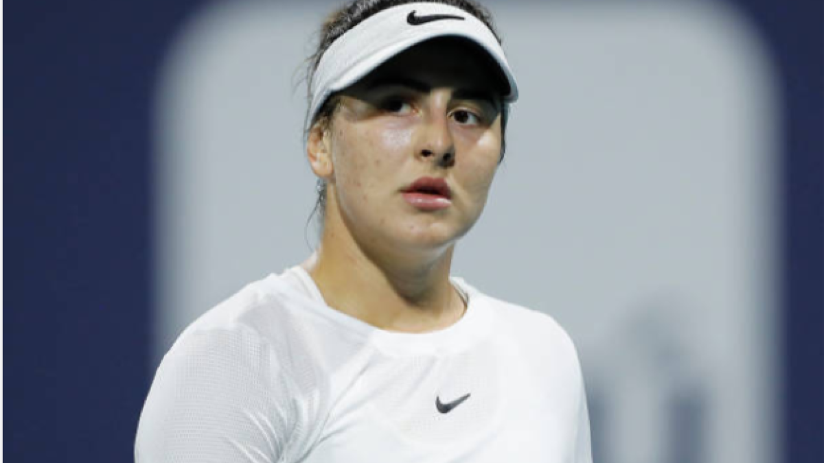 Bianca Andreescu. Fuente: Getty