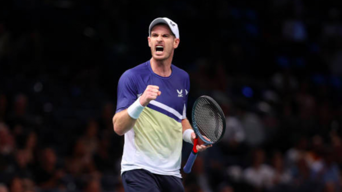 Andy Murray con ganas de que empiece el 2023. Foto: Getty