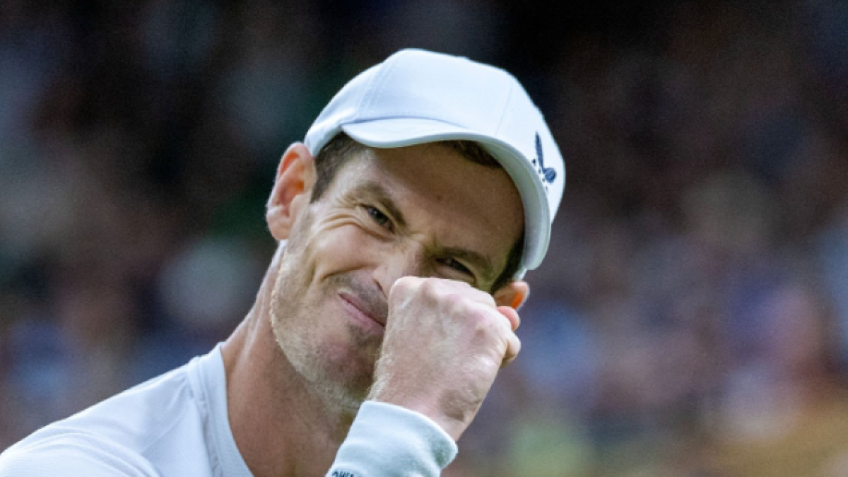 Andy Murray en Wimbledon 2023. Foto: Getty