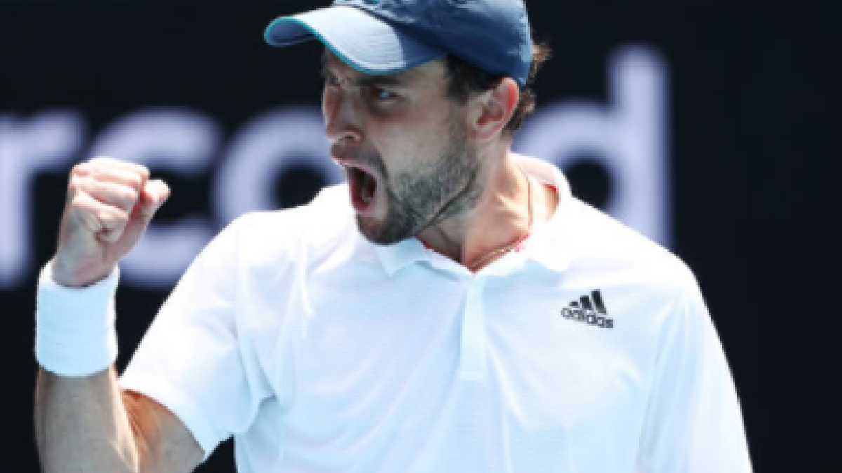 Karatsev, el jugador del momento en el circuito ATP. Foto: Getty