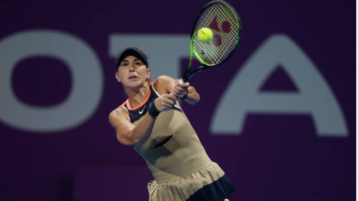 Belinda Bencic. Fuente: Getty