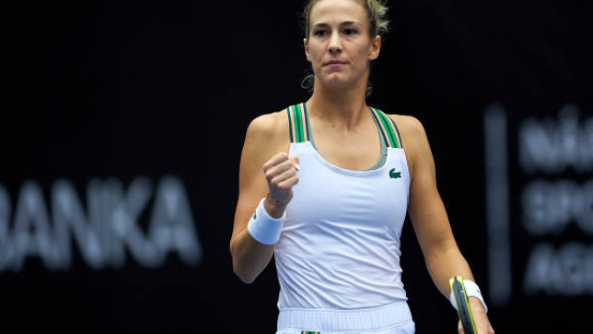 Bernarda Pera, la nueva sensación en la WTA. Fuente: Getty