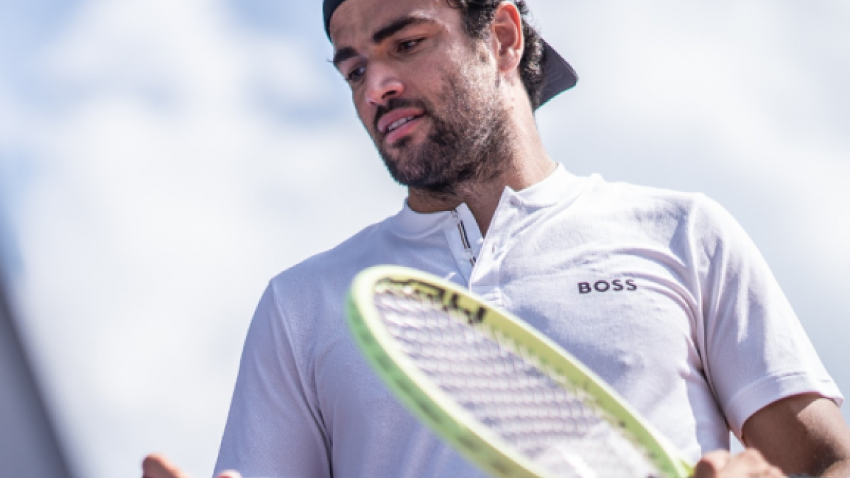 Matteo Berrettini. Fuente: Swiss Open Gstaad Instagram