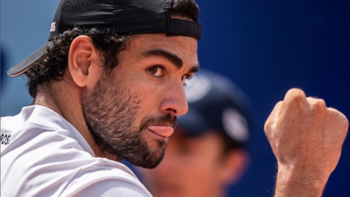 Matteo Berrettini. Fuente: Swiss Open Gstaad Instagram