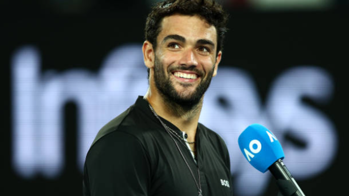 Matteo Berrettini. Fuente: Getty