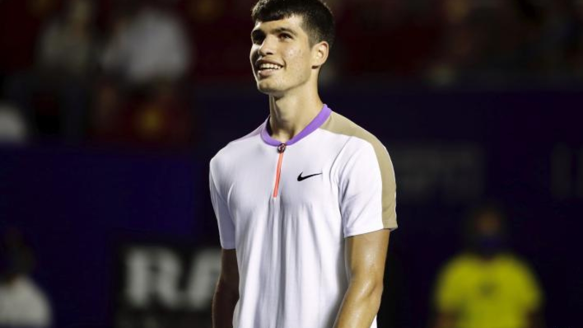 Carlos Alcaraz valora su debut en ATP 500 Acapulco 2021. Foto: Abierto Mexicano