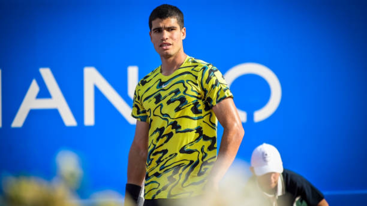 Carlos Alcaraz, cabezas de serie en Mutua Madrid Open 2023. Foto: gettyimages