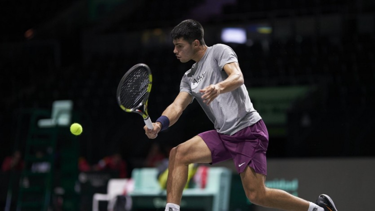 Carlos Alcaraz valora su positivo por Covid. Foto: gettyimages