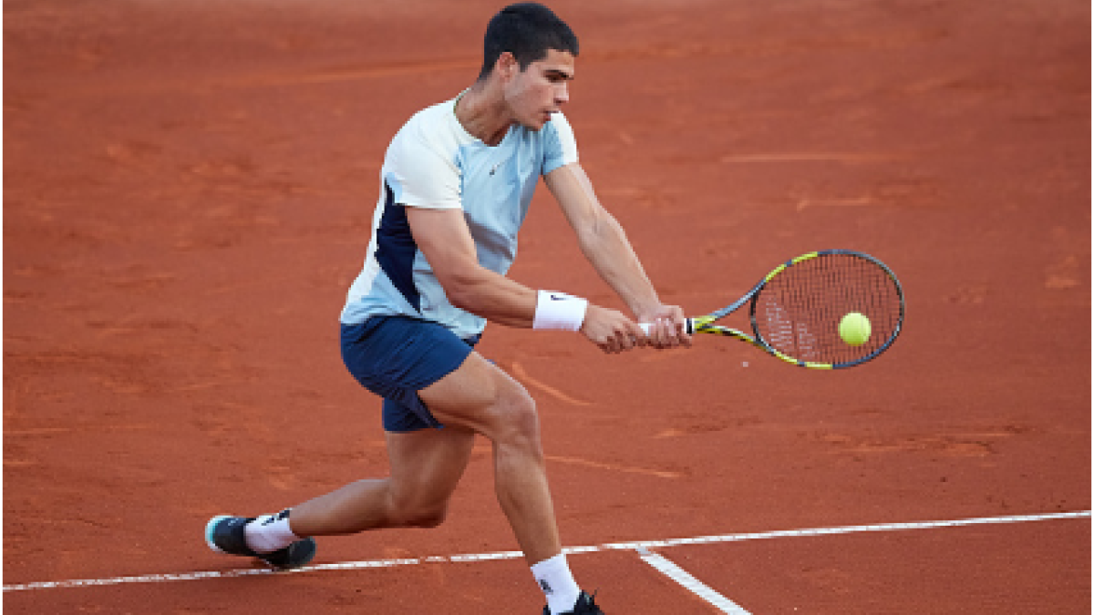 Carlos Alcaraz, posible titulo en Hamburgo. Foto: gettyimages