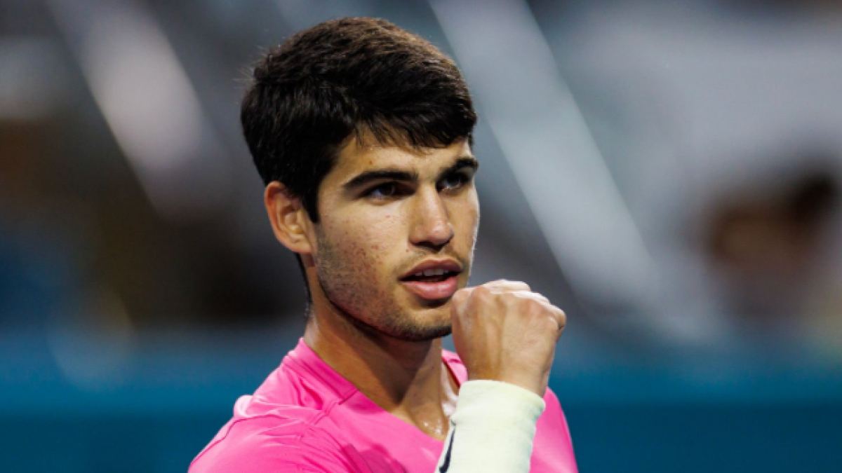 Carlos Alcaraz. Foto: Getty