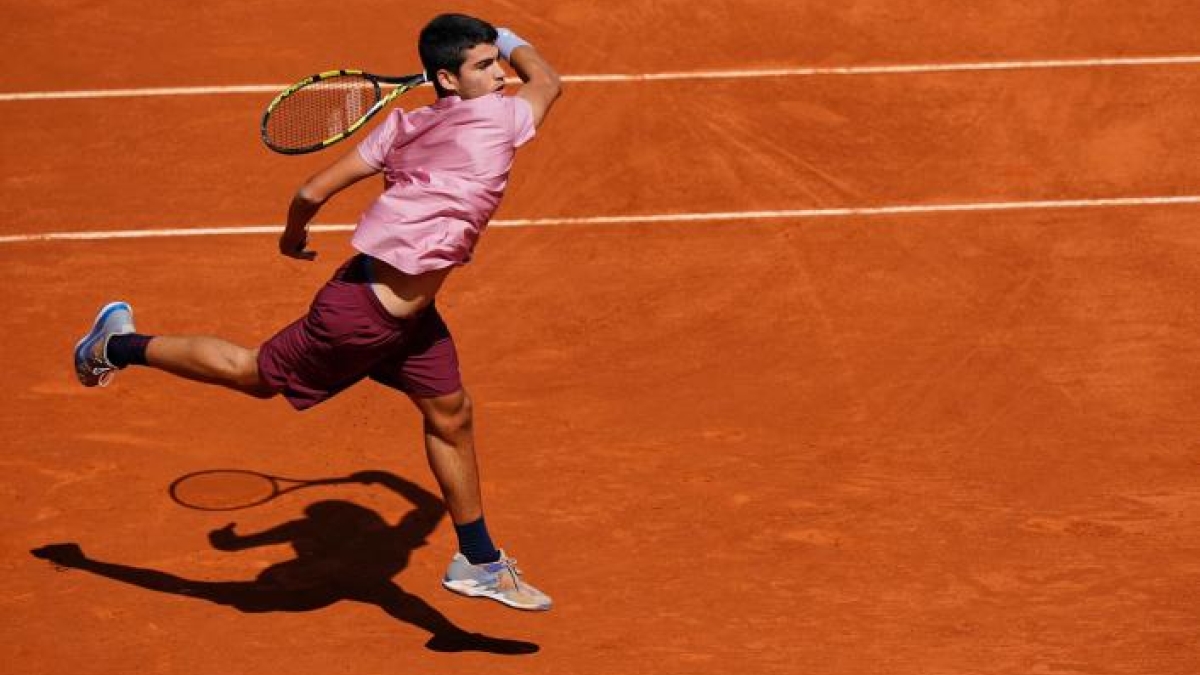 Alcaraz enfrentará a Nadal en la segunda ronda de Madrid. Foto: Mutua Madrid Open