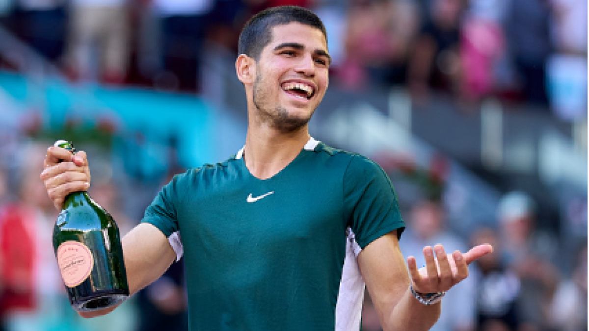 Carlos Alcaraz, posible ganador de Grand Slam con menos de 20 años. Foto: gettyimages