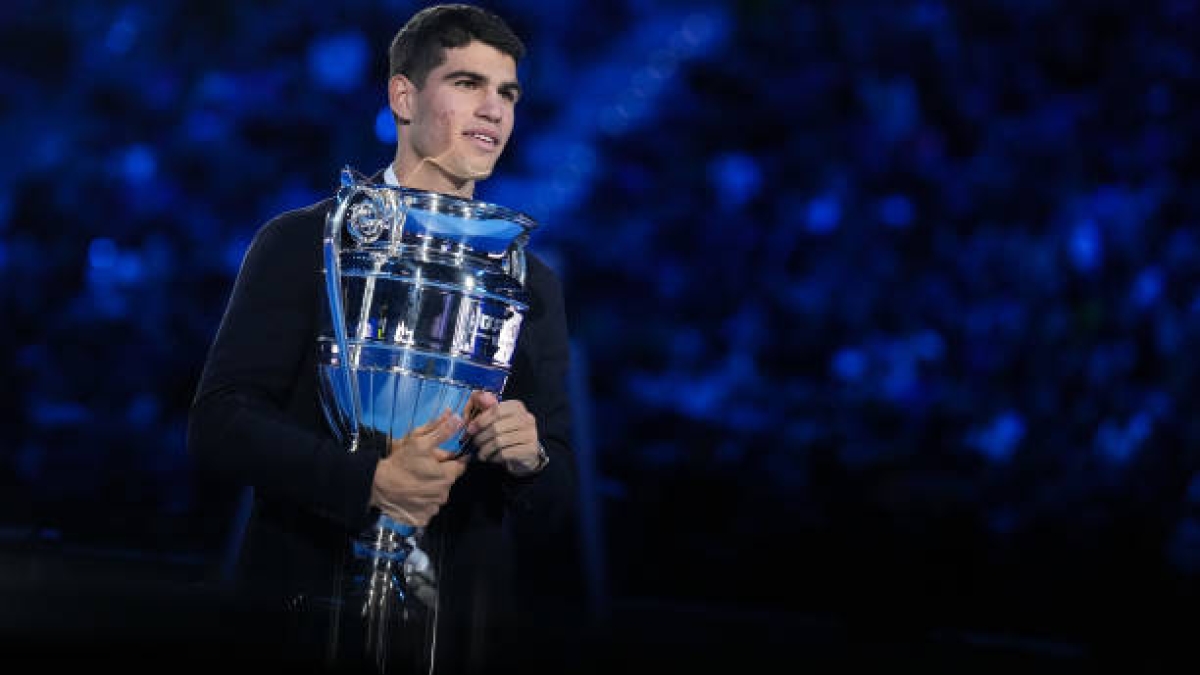 Carlos Alcaraz, reto en 2023 revalidar número 1. Foto: gettyimages