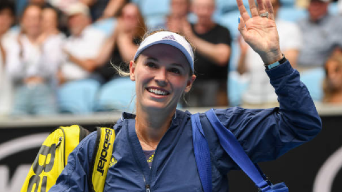 Caroline Wozniacki habla de aspiraciones en Open de Australia 2020. Foto: gettyimages