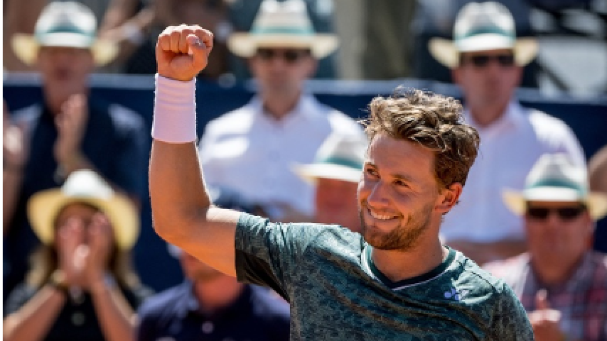 Casper Ruud, campeón en Gstaad 2022. Foto: gettyimages