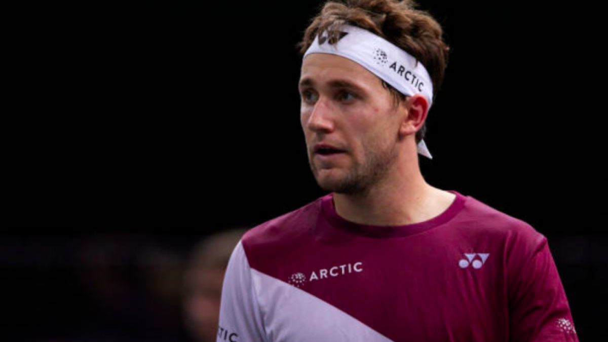 Casper Ruud en París-Bercy. Foto:Getty