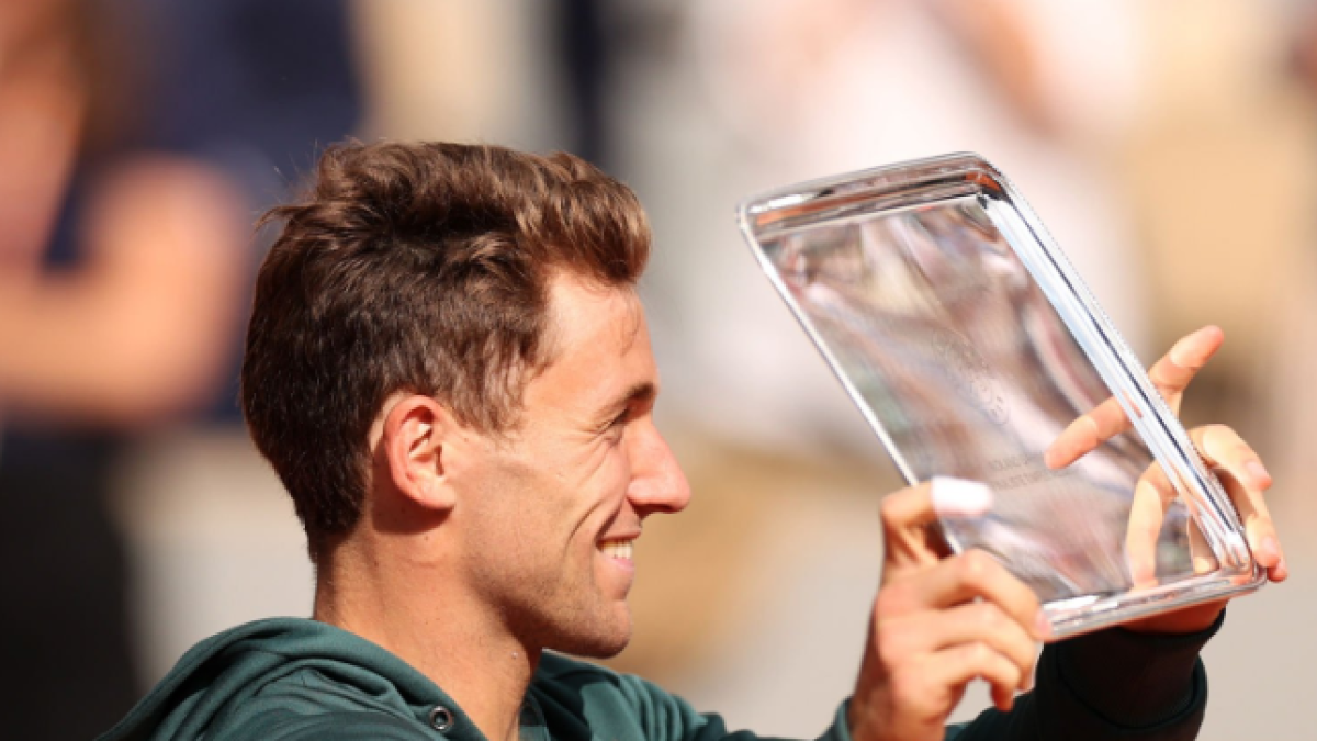 Casper Ruud en Roland Garros 2022. Foto: Getty