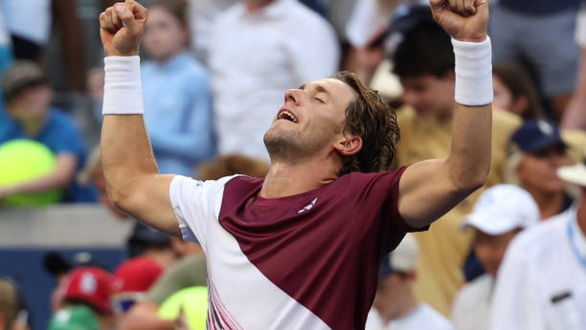 Casper Ruud, declaraciones tras victoria ante Matteo Berrettini en el US Open 2022. Foto: gettyimages