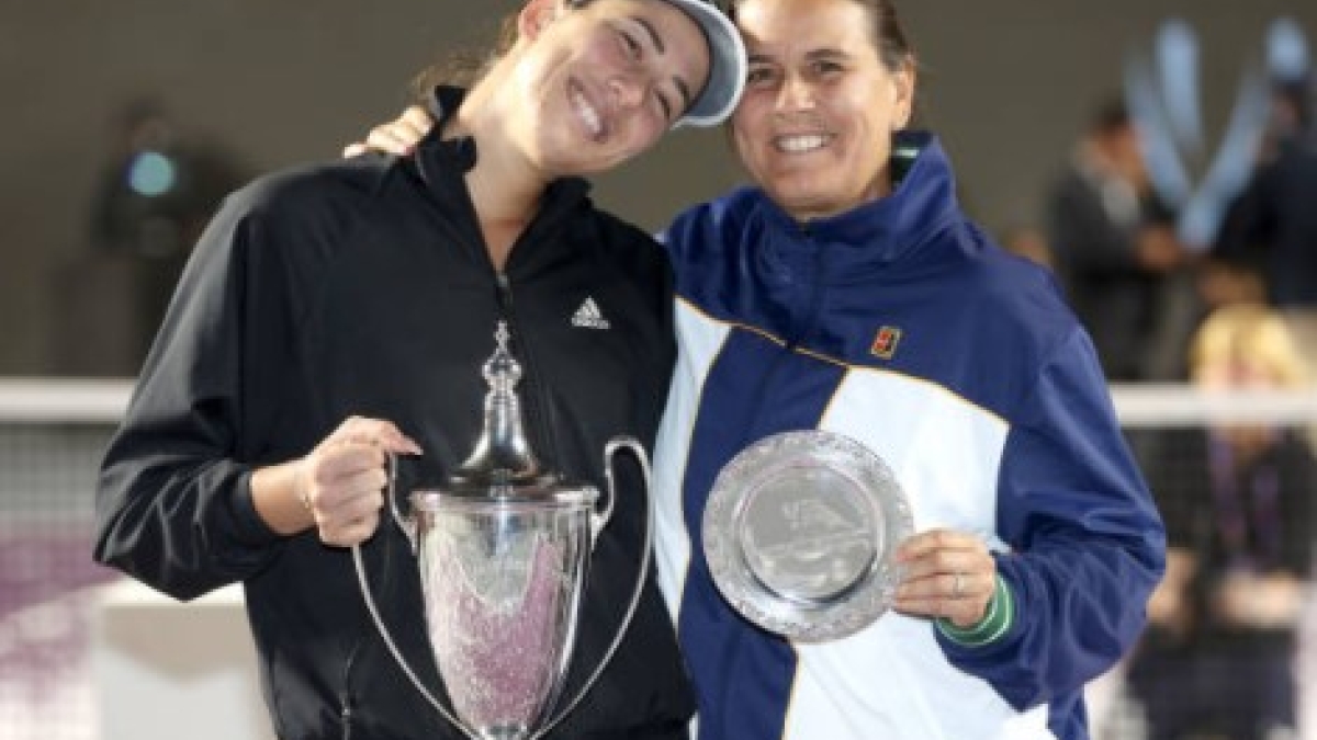Conchita y Garbiñe formaron una dupla formidable dentro y fuera de la pista. Foto: Getty