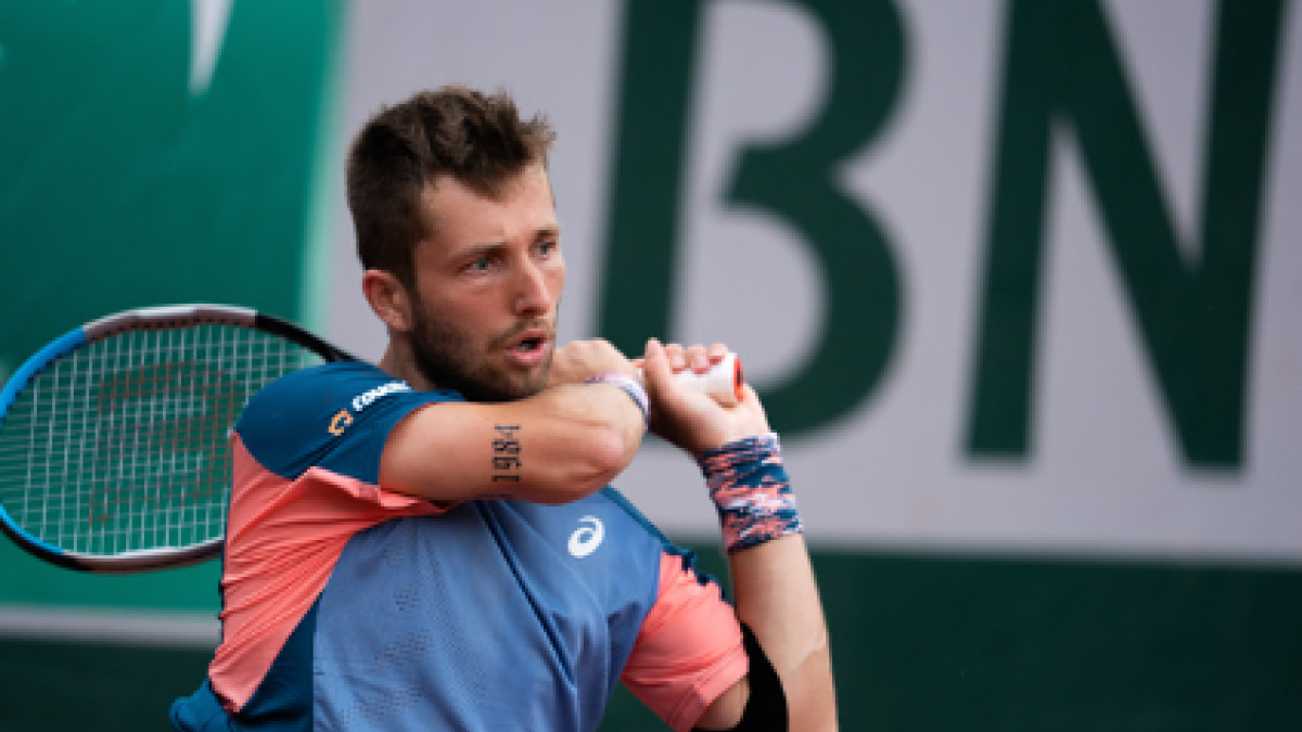 Corentin Moutet, idolatría por Nadal en Roland Garros 2022. Foto: gettyimages