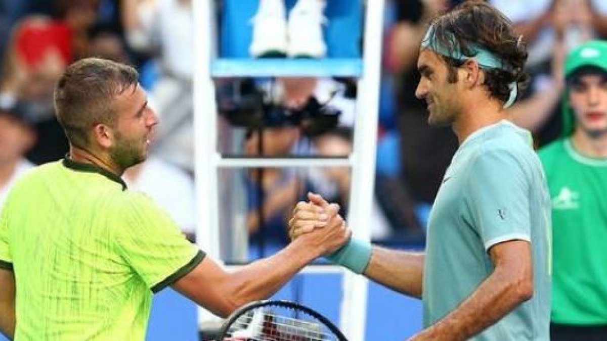 Evans enfrentó a Federer en cuatro oportunidades y sufrió cuatro derrotas. Foto: Getty