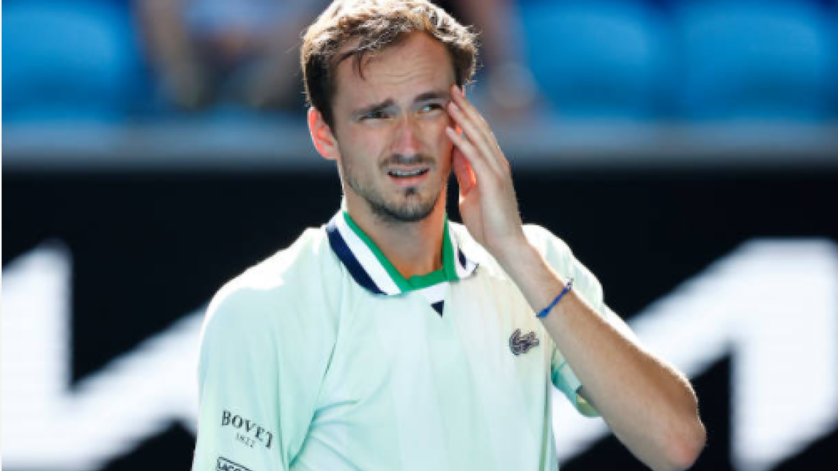 Daniil Medvedev. Fuente: Getty