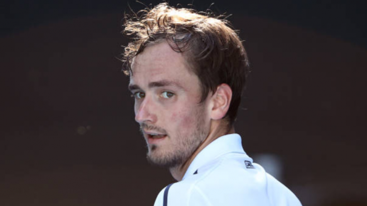 Daniil Medvedev: "Ha sido mi mejor partido en lo que llevamos de torneo". Foto: Getty