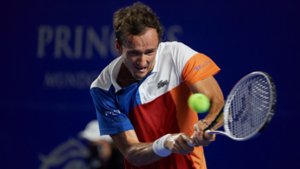 Daniil Medvedev, camino al número 1 del mundo. Foto: gettyimages