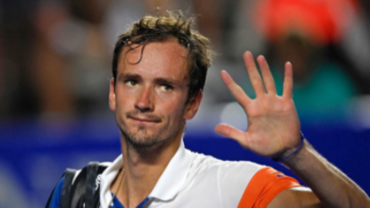 Daniil Medvedev en Acapulco. Foto: Getty