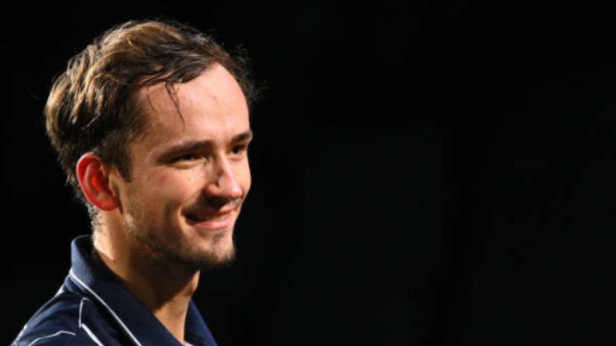 Daniil Medvedev habla de su habilidad para discursos. Foto: gettyimages