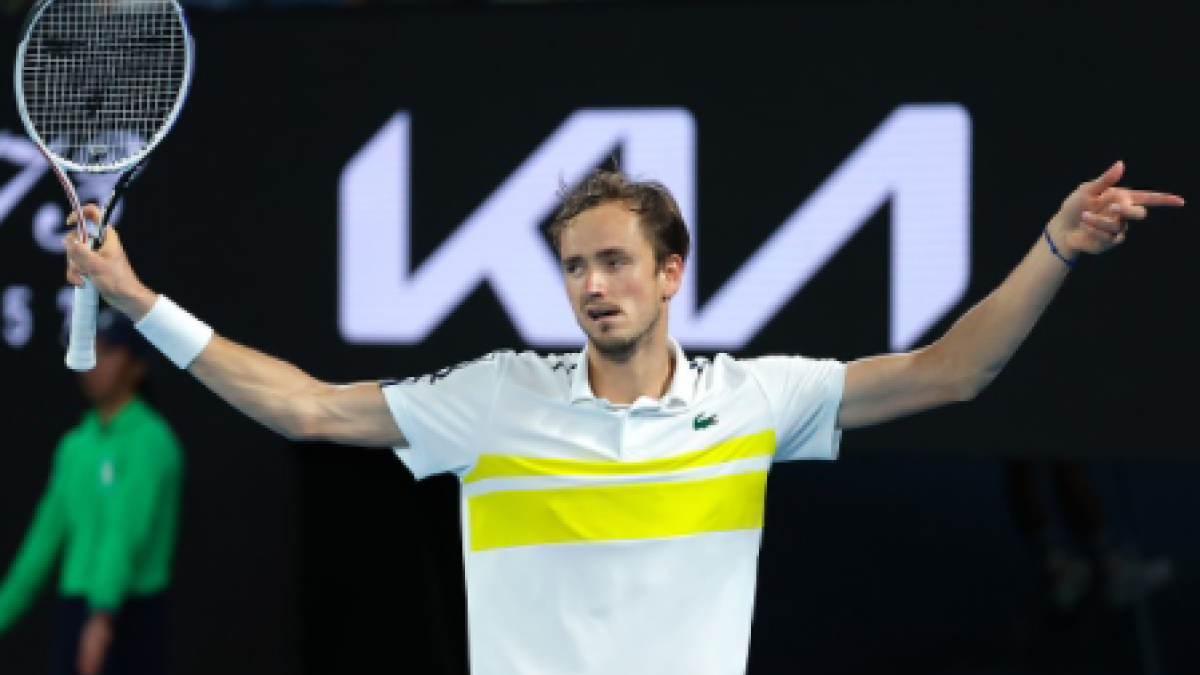 Daniil Medvedev, estadísticas históricas en Open de Australia 2021. Foto: gettyimages